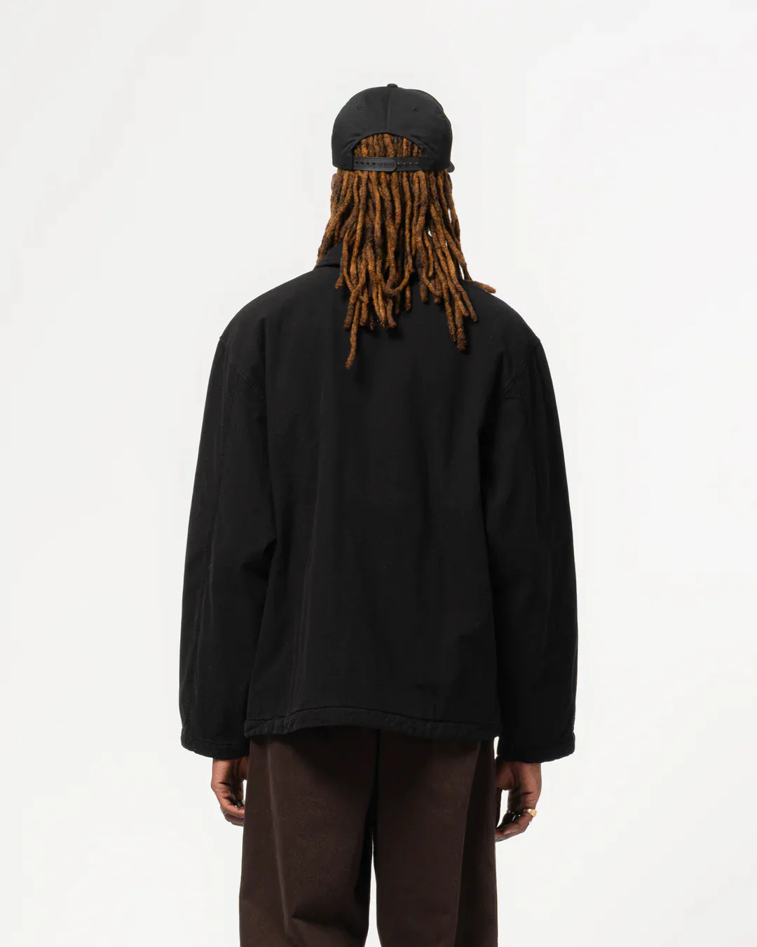 EAT DUST QUILTED SONORA JACKET - FADED BLACK - Image 5