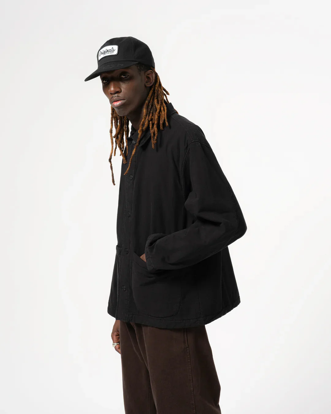 EAT DUST QUILTED SONORA JACKET - FADED BLACK - Image 6