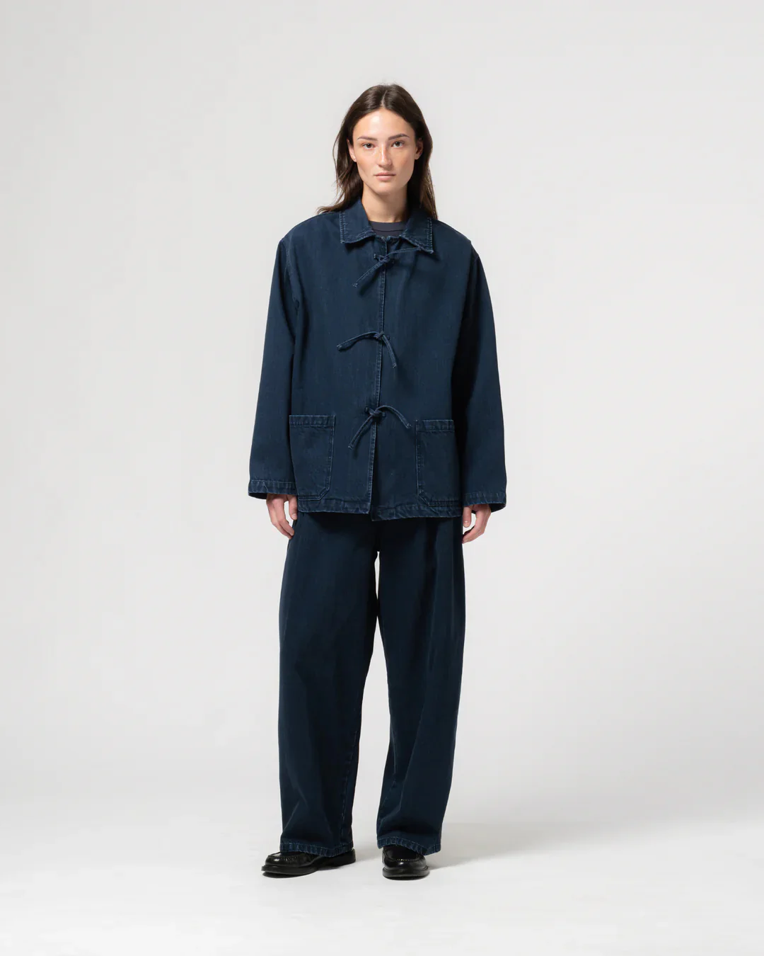 EAT DUST TEMPLE JACKET - BLUE ENIGMA DENIM - Image 3
