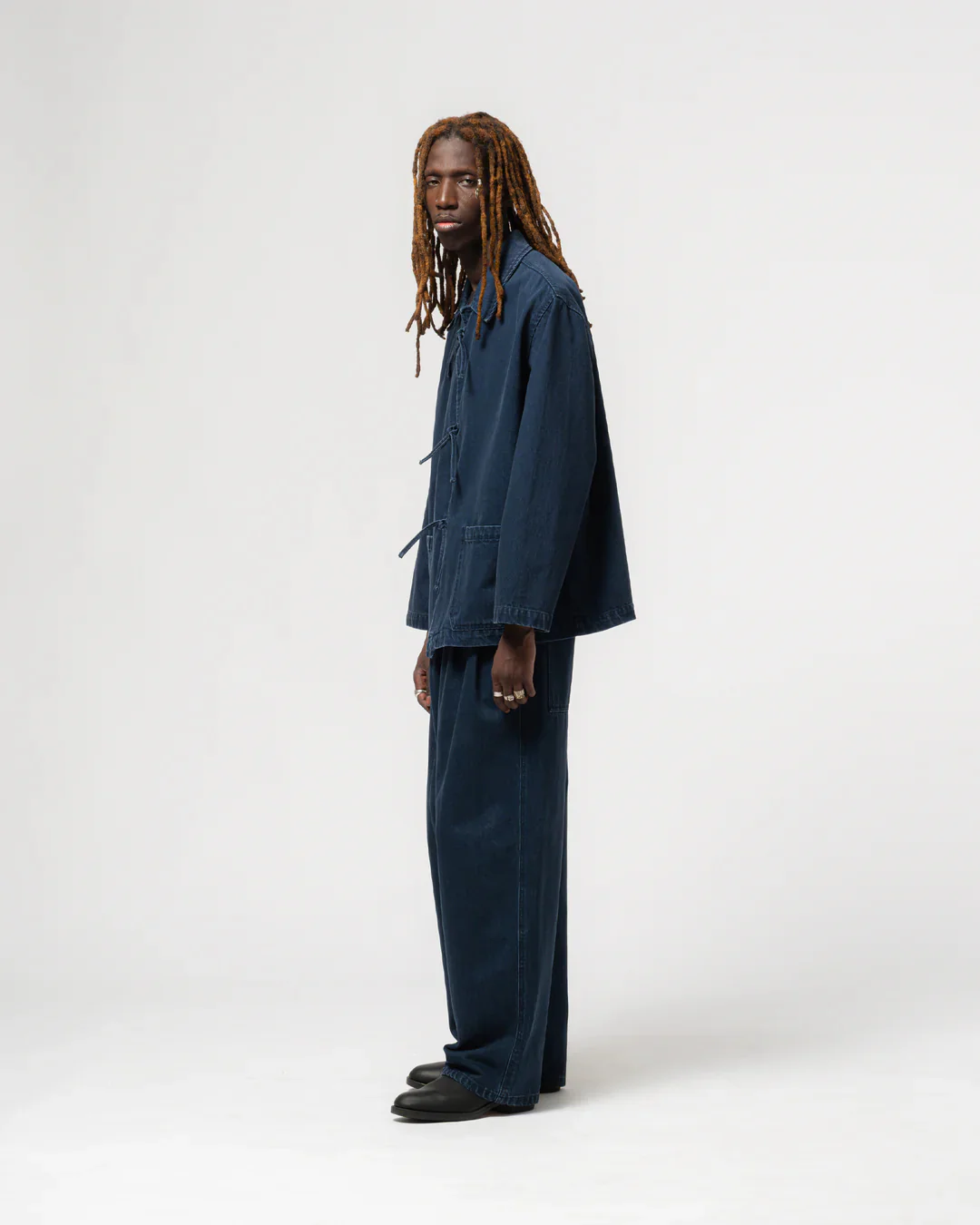 EAT DUST TEMPLE JACKET - BLUE ENIGMA DENIM - Image 4