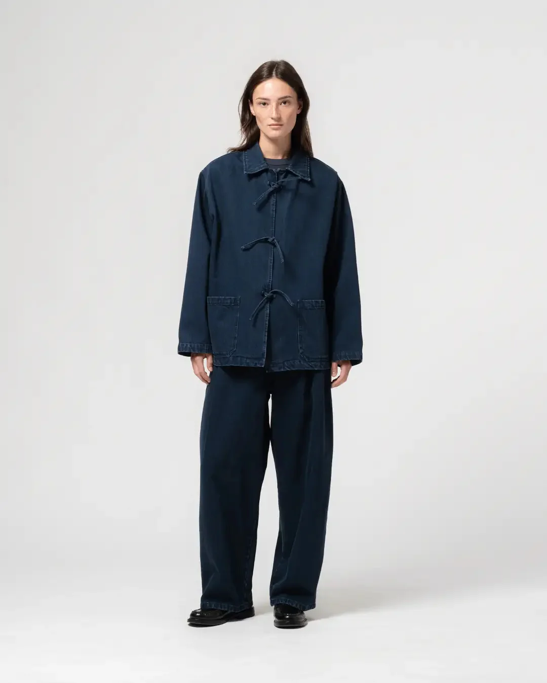 EAT DUST TEMPLE JACKET - BLUE ENIGMA DENIM - Image 5