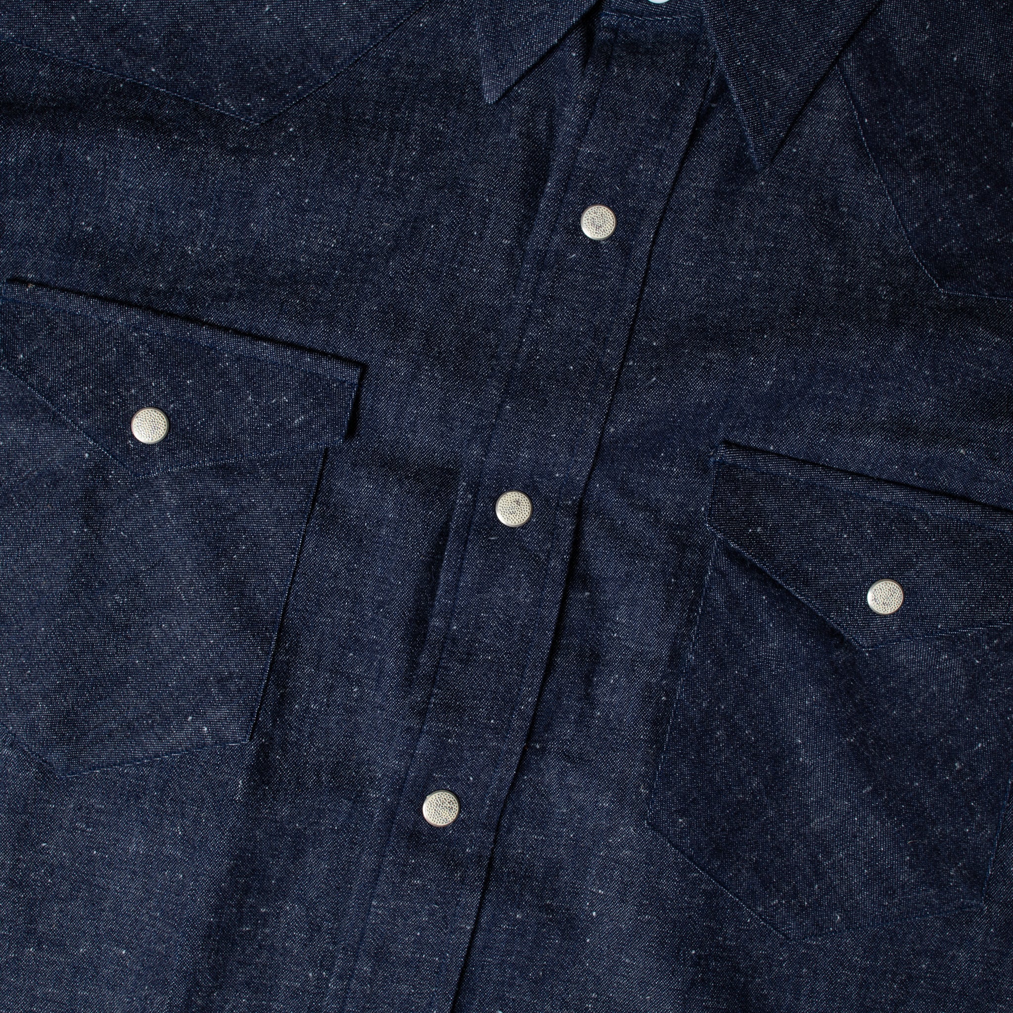 FITS LIKE A HUG WESTERN SHIRT - NEP DENIM - Image 4