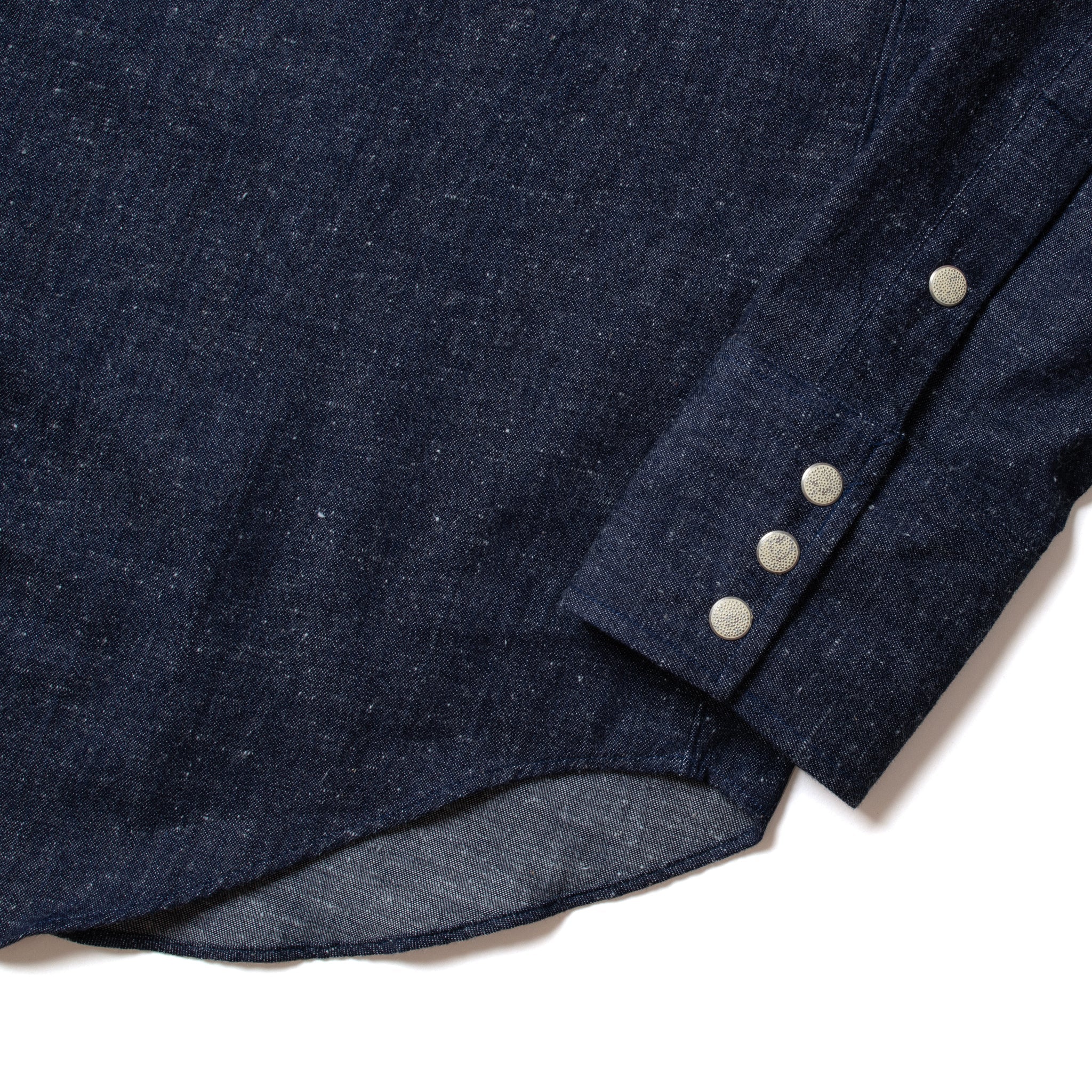 FITS LIKE A HUG WESTERN SHIRT - NEP DENIM - Image 7
