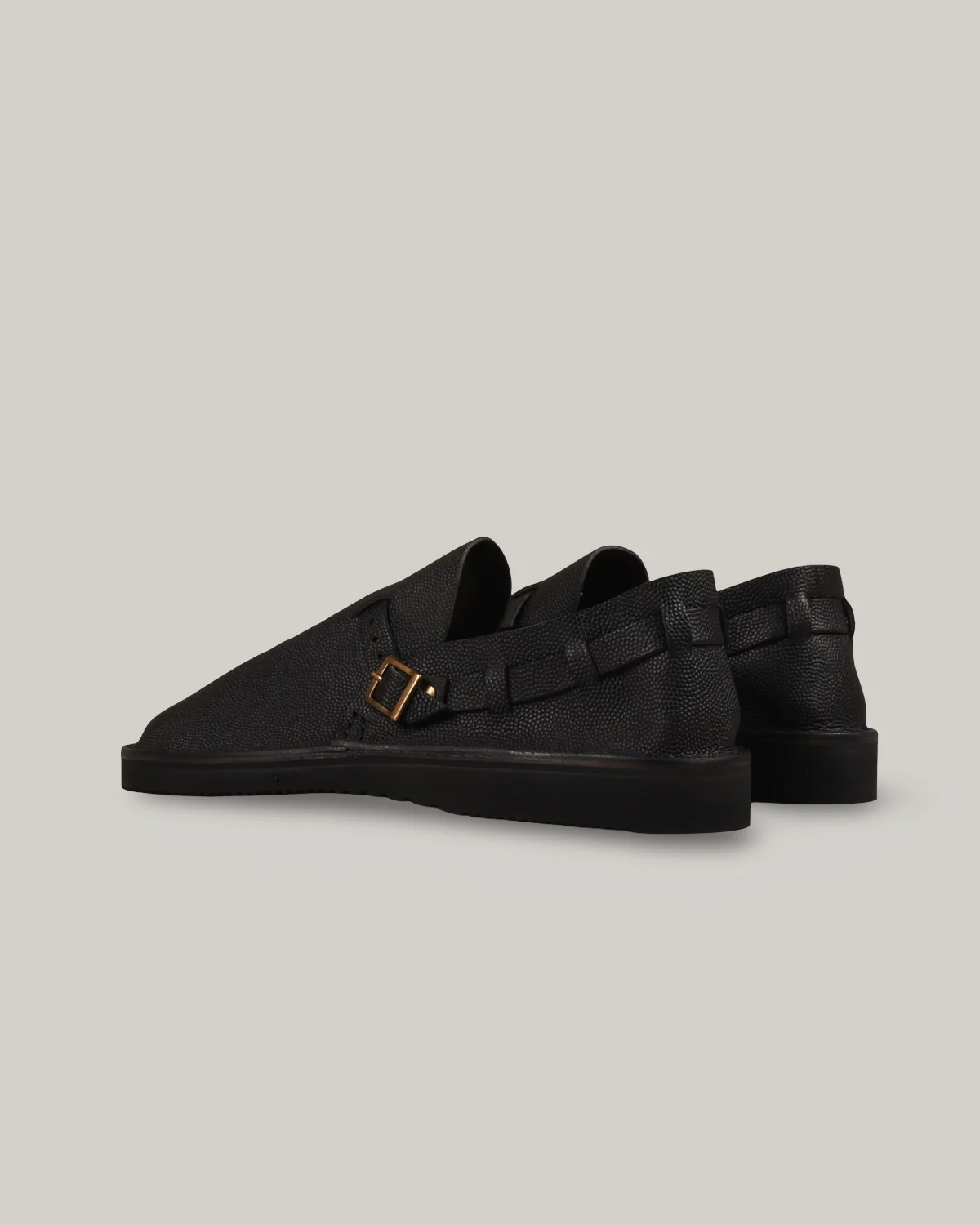 FRACAP R005 SLIP ON SHOE - BLACK ARANCIA - Image 4
