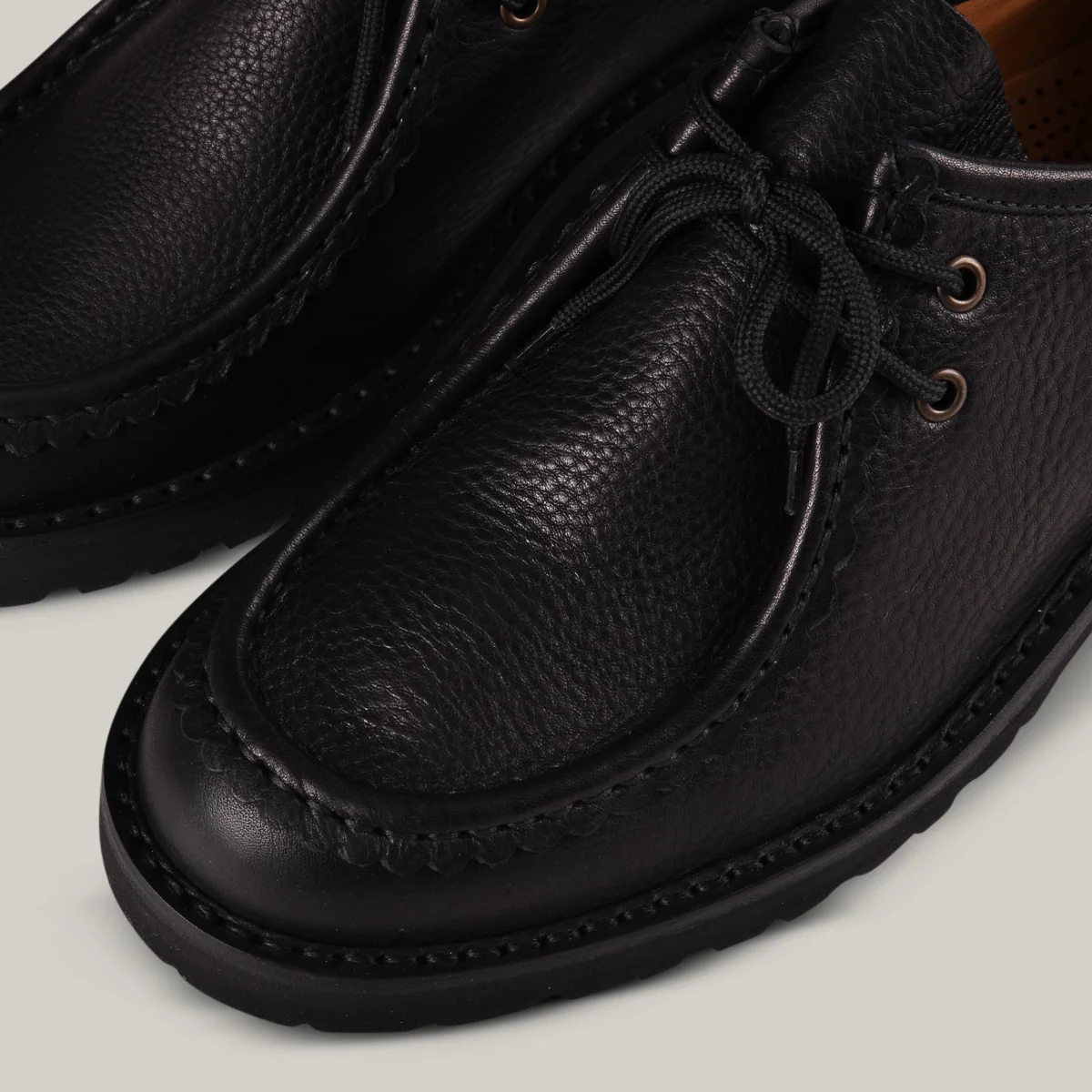 FRACAP W147 ONDA POSTMAN SHOE - NERO - Image 5