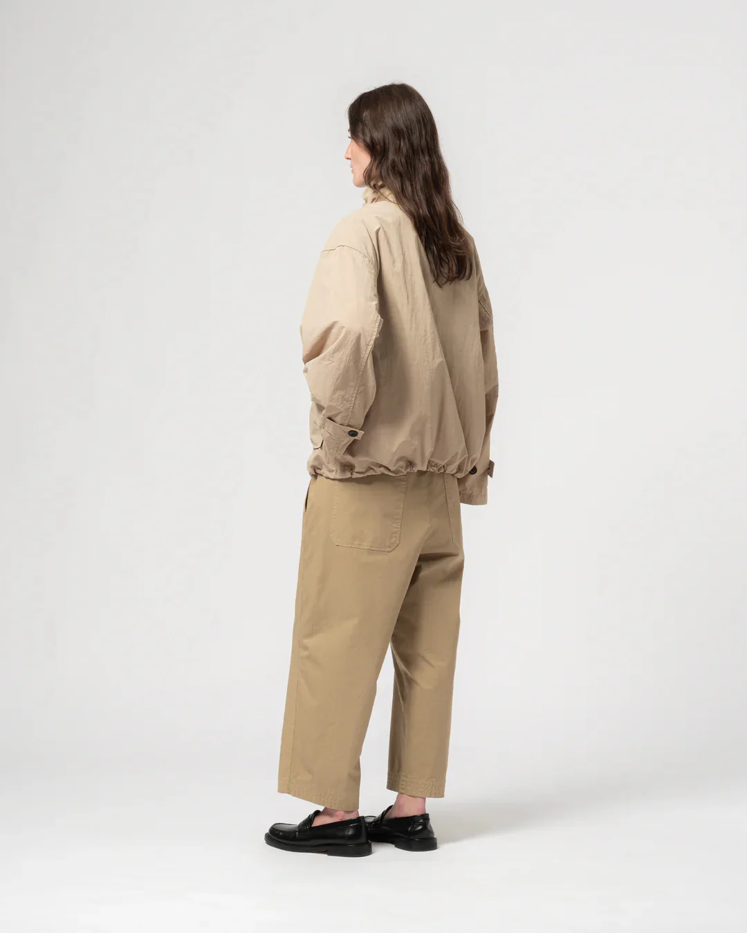 GIRLS OF DUST COVE JACKET - FUJI NYLON - OYSTER - Image 6