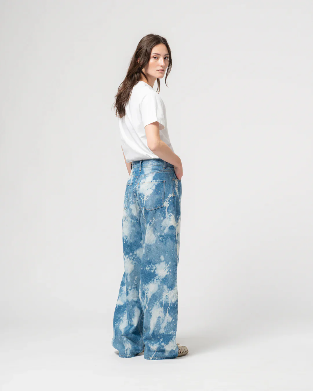 GIRLS OF DUST JANET PANTS - METEOR DENIM BLUE - Image 4