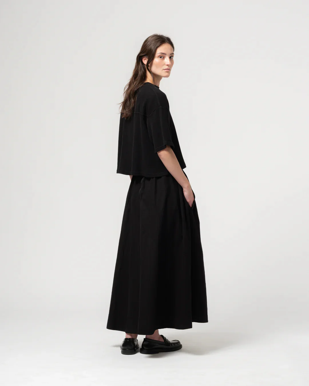 GIRLS OF DUST MEADOW SKIRT - BLACK - Image 4