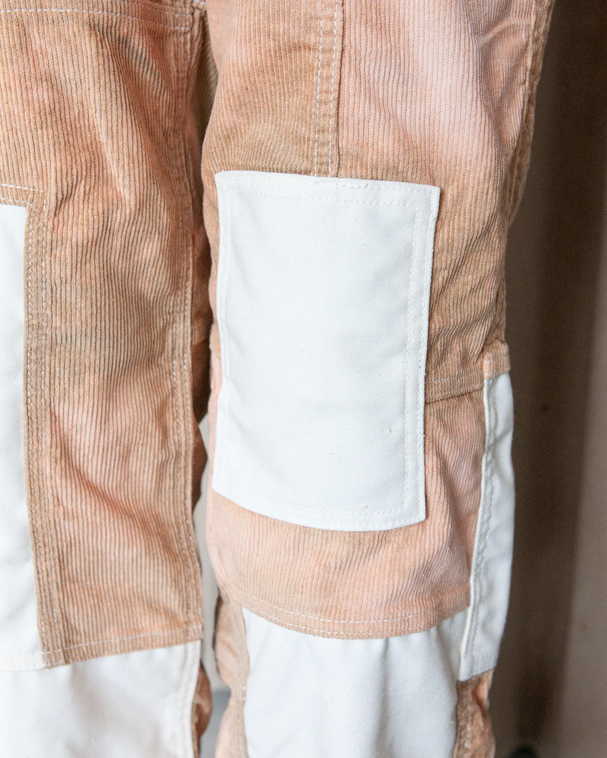 GOOD 'OL WHATS-HER-FACE by W'MENSWEAR FREEDOM FATIGUE TROUSER - CREAM CORDUROY - Image 5