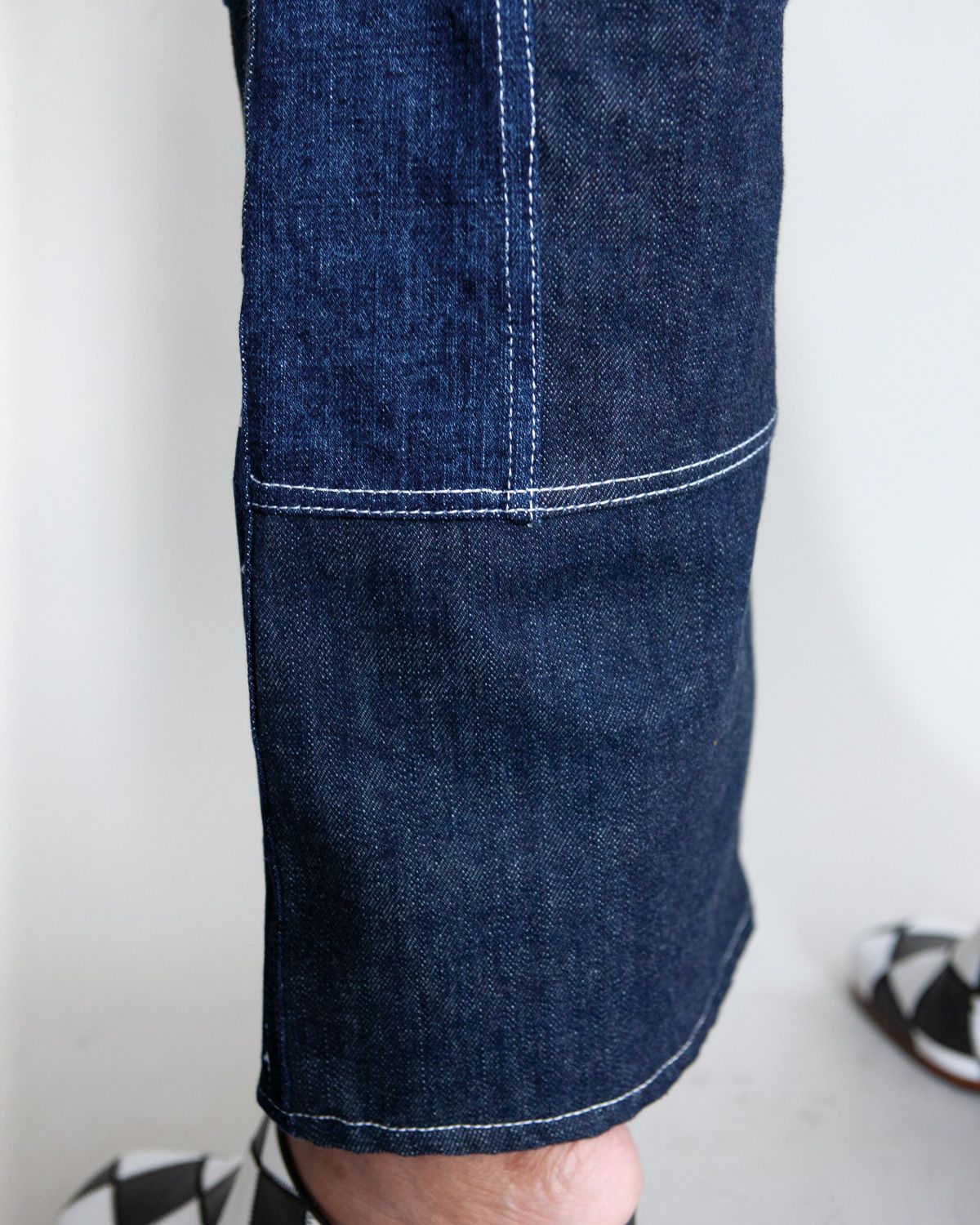 GOOD 'OL WHATS-HER-FACE by W'MENSWEAR FREEDOM FATIGUE TROUSER - DENIM - Image 7