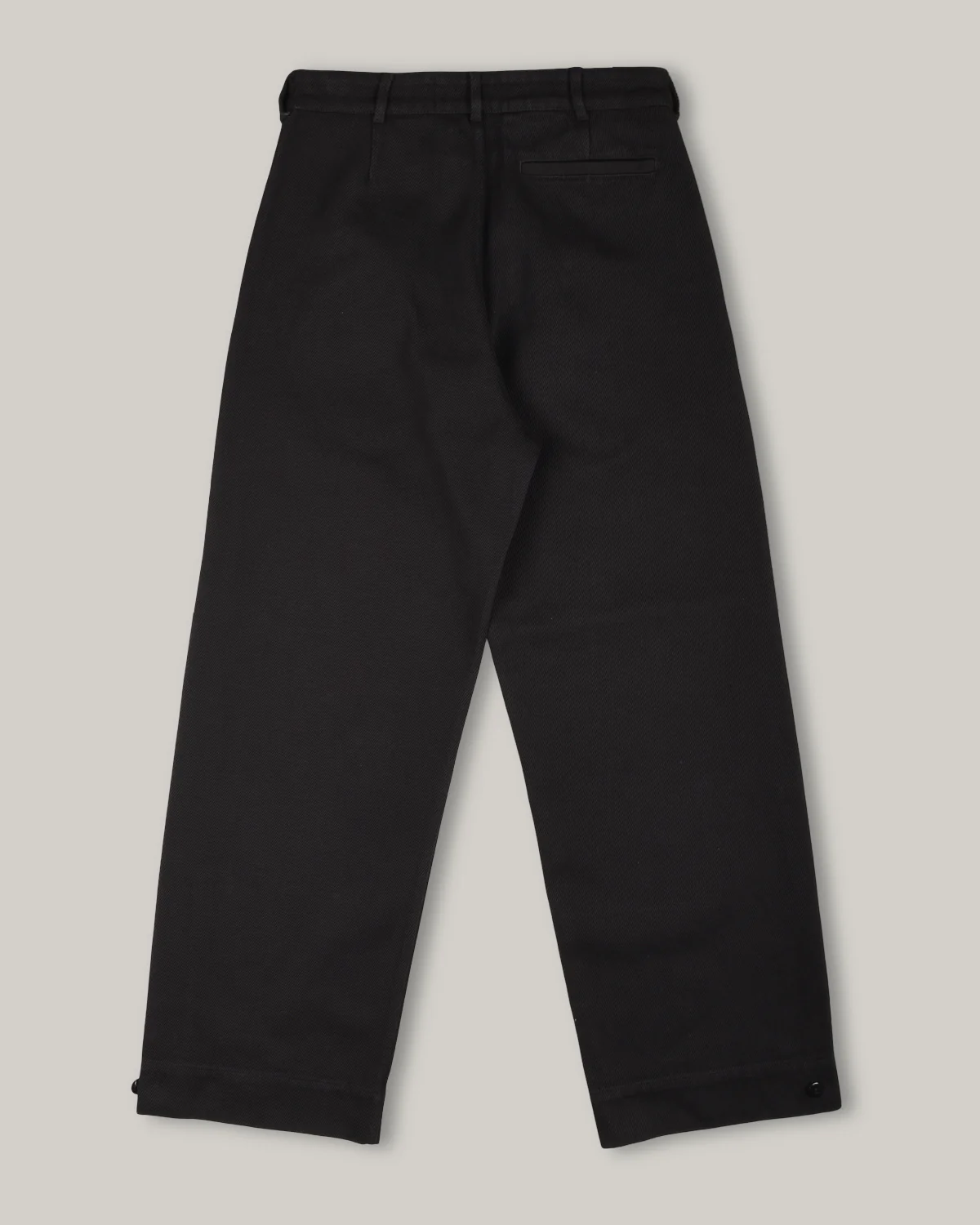 GRÅBRODERN EKE CHINO - BLACK TWILL - Image 3