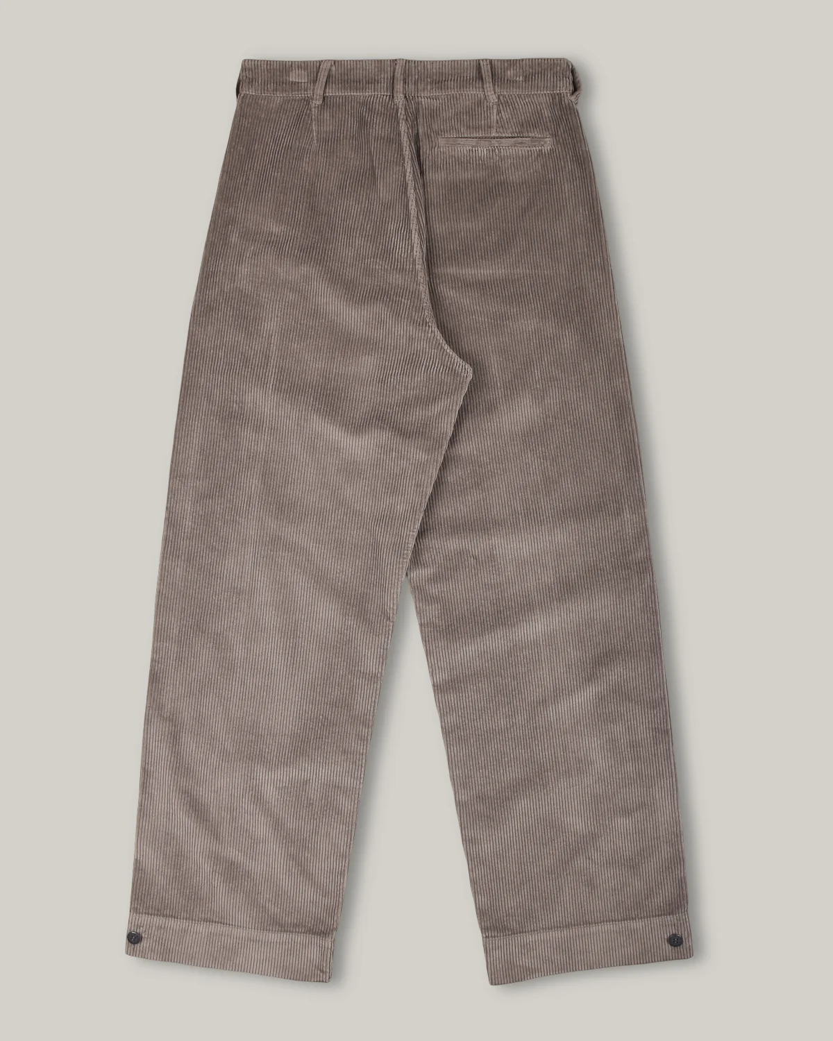 GRÅBRODERN EKE CHINO - WIDE CORDUROY - STEEL GREY - Image 3