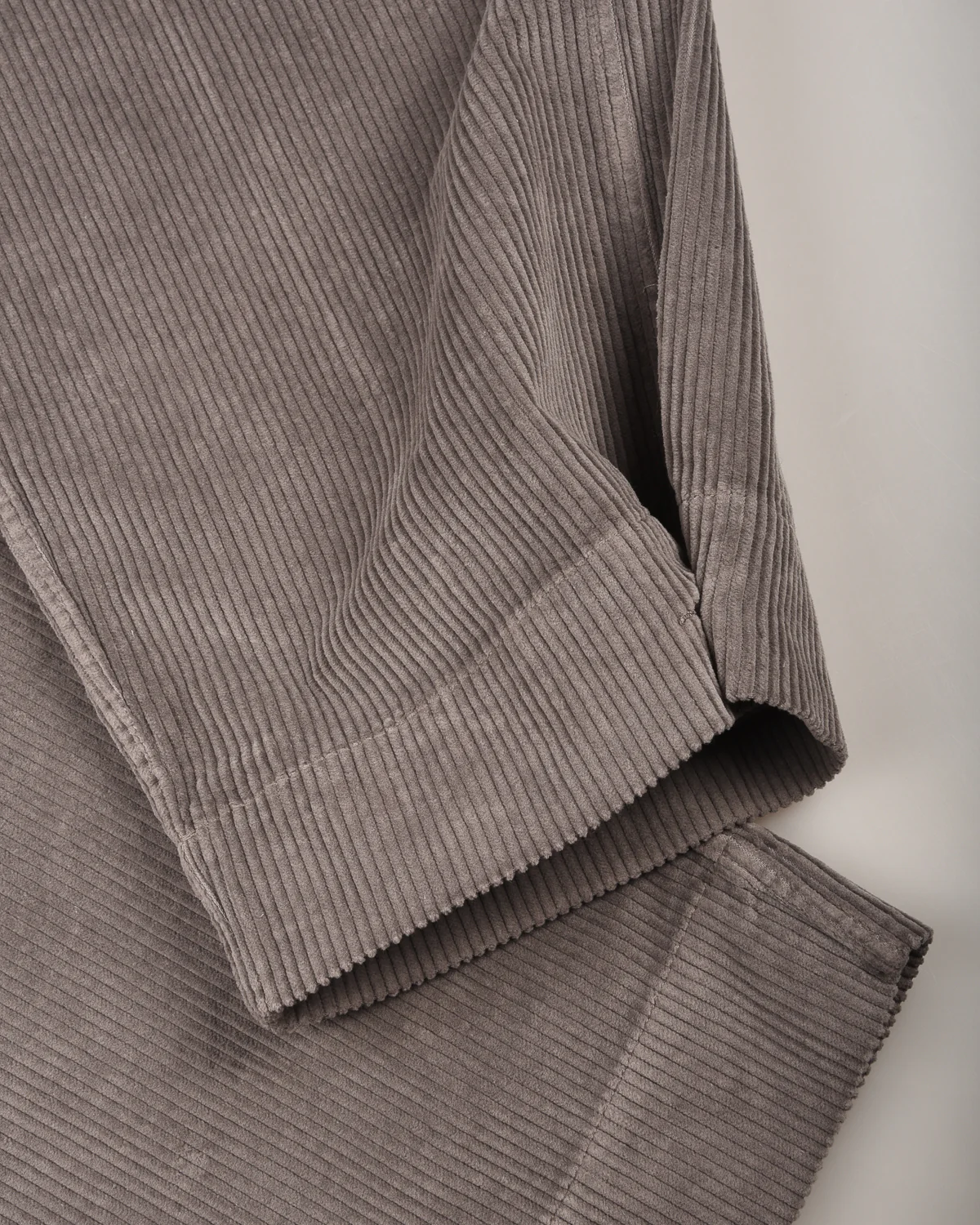 GRÅBRODERN EKE CHINO - WIDE CORDUROY - STEEL GREY - Image 5
