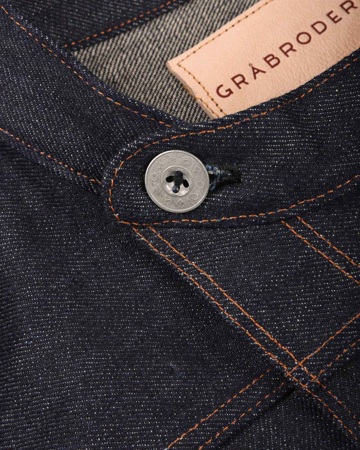 GRÅBRODERN NORRGÅRDE DENIM JACKET - RAW - Image 9