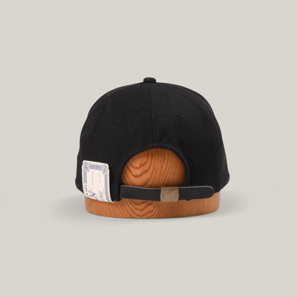 H.W. DOG & CO. BASEBALL CAP -  BLACK - Image 5