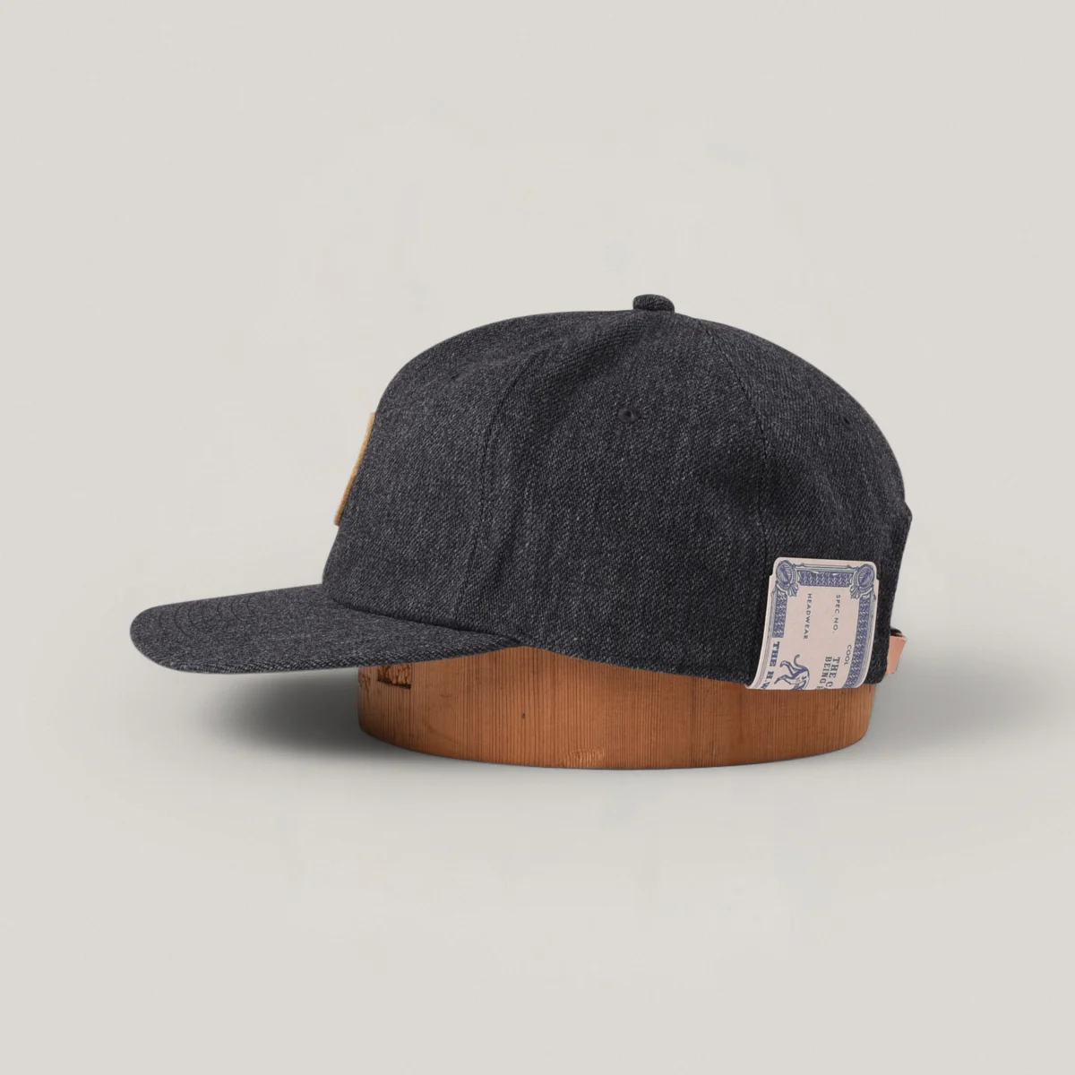 H.W. DOG & CO. BASEBALL CAP -  GREY - Image 4