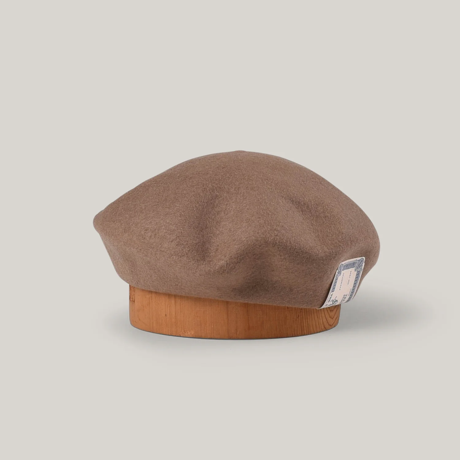 H.W. DOG & CO.  BASIC BERET - BEIGE - Image 2