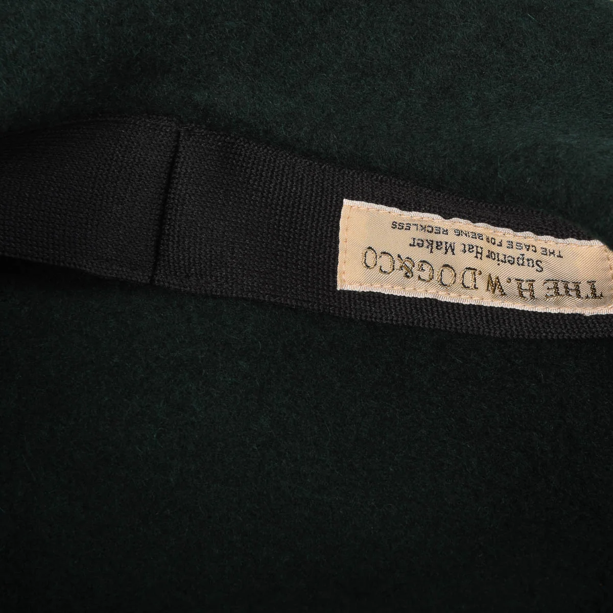 H.W. DOG & CO.  BASIC BERET - N. GREEN - Image 3