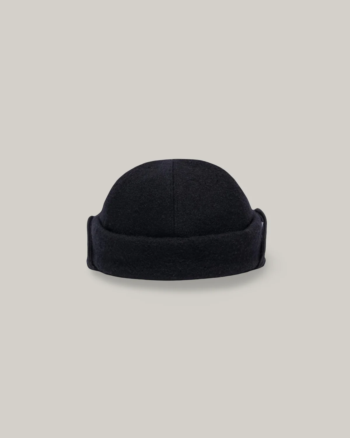H.W. DOG & CO. FLAP ROLL CAP - BLACK
