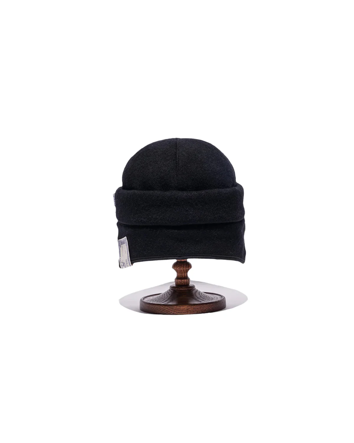 H.W. DOG & CO. FLAP ROLL CAP - BLACK - Image 8