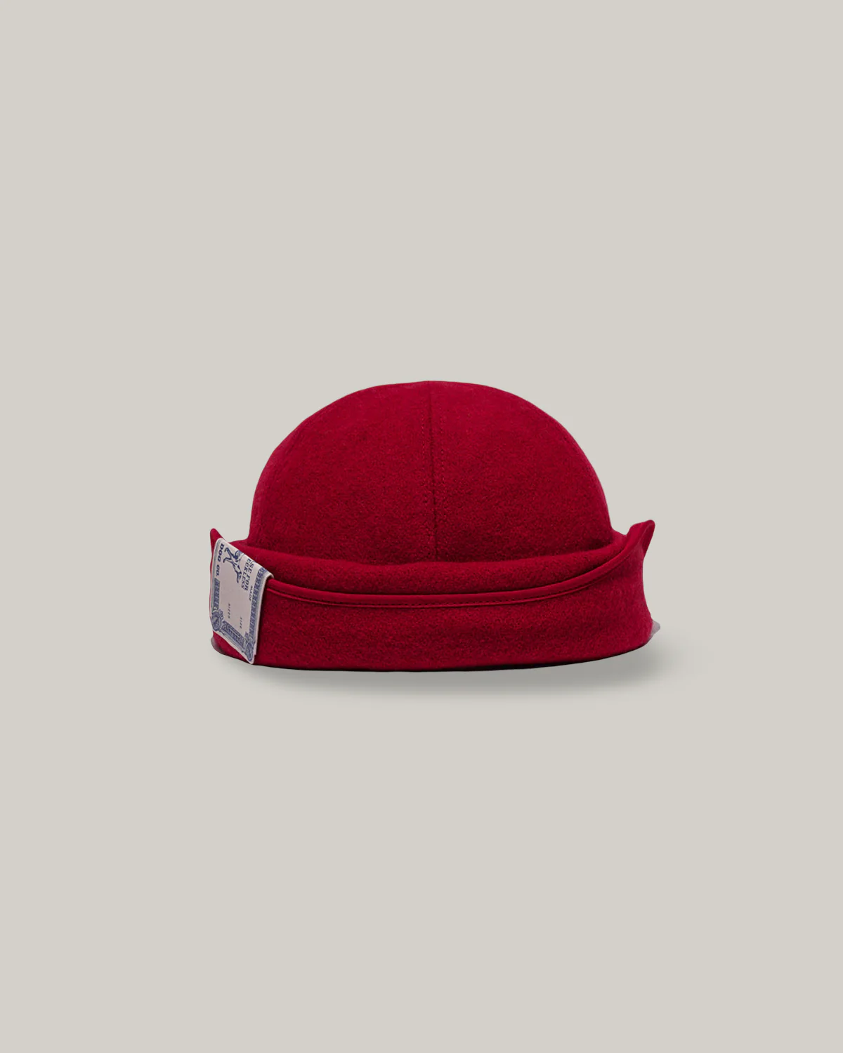 H.W. DOG & CO. FLAP ROLL CAP - RED - Image 5