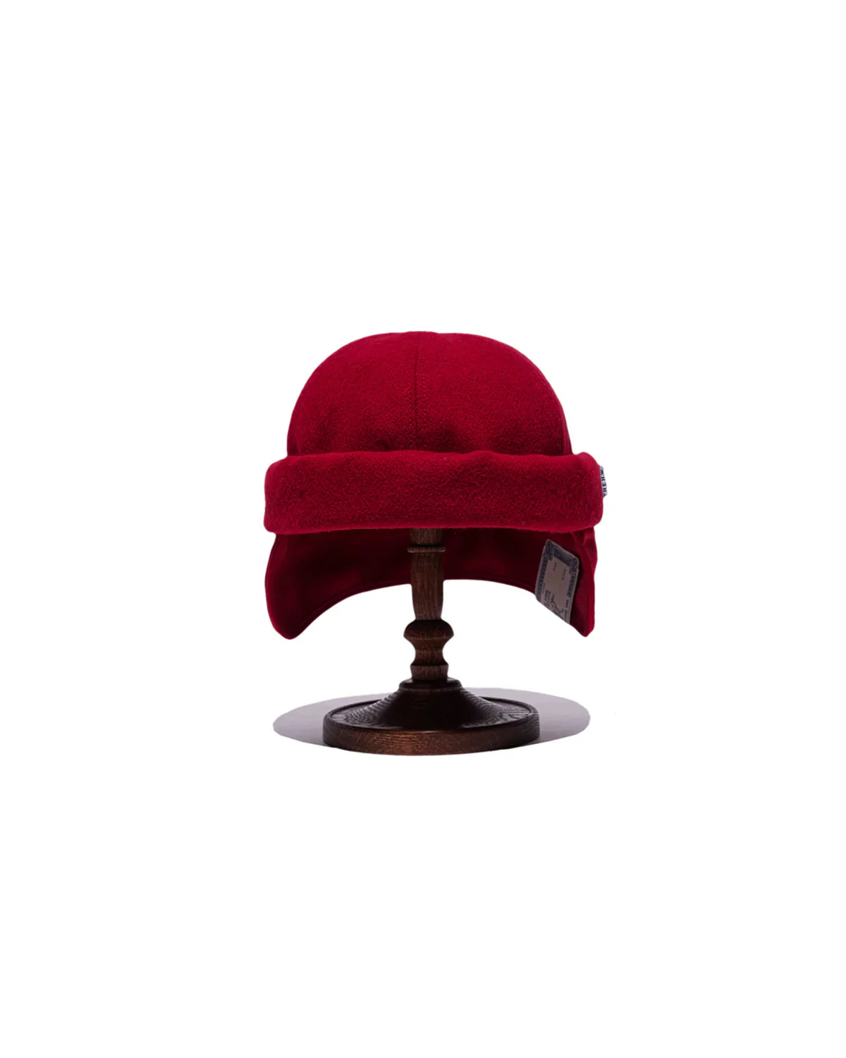 H.W. DOG & CO. FLAP ROLL CAP - RED - Image 6