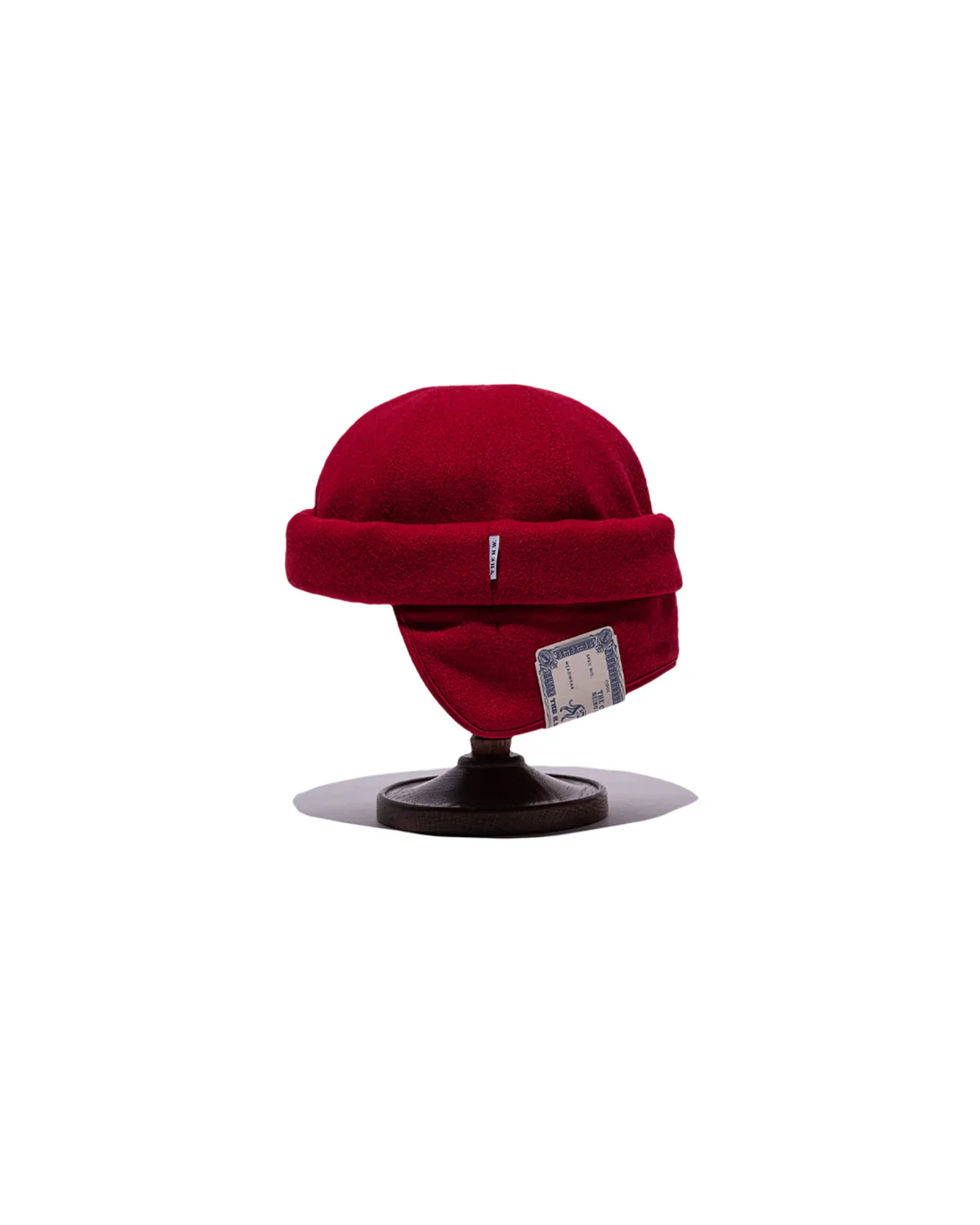 H.W. DOG & CO. FLAP ROLL CAP - RED - Image 7