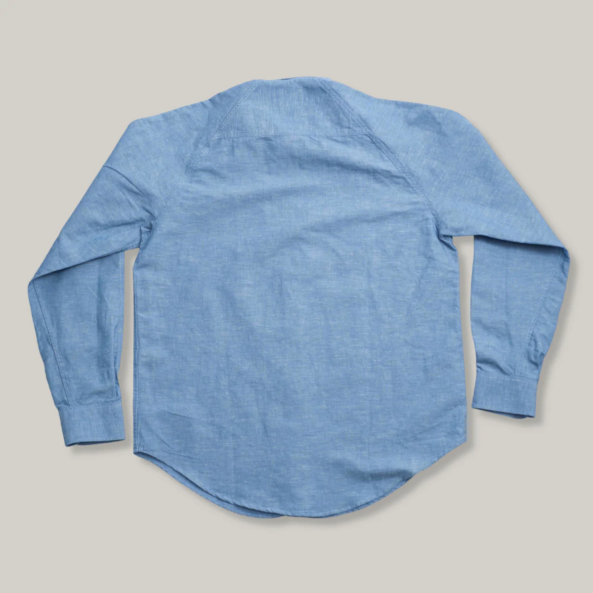 HEIMAT COTTON/ HEMP ARTIST SHIRT - TRAIL BLUE - Image 3