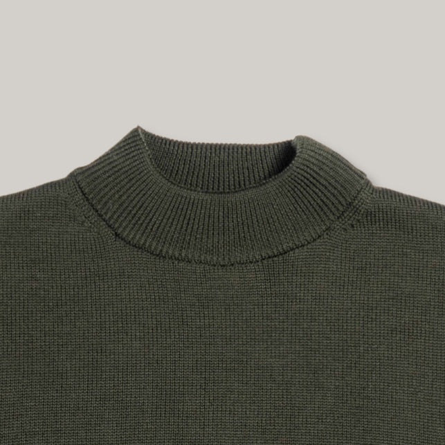 HEIMAT DECK SWEATER - MILITARY GREEN - Image 3