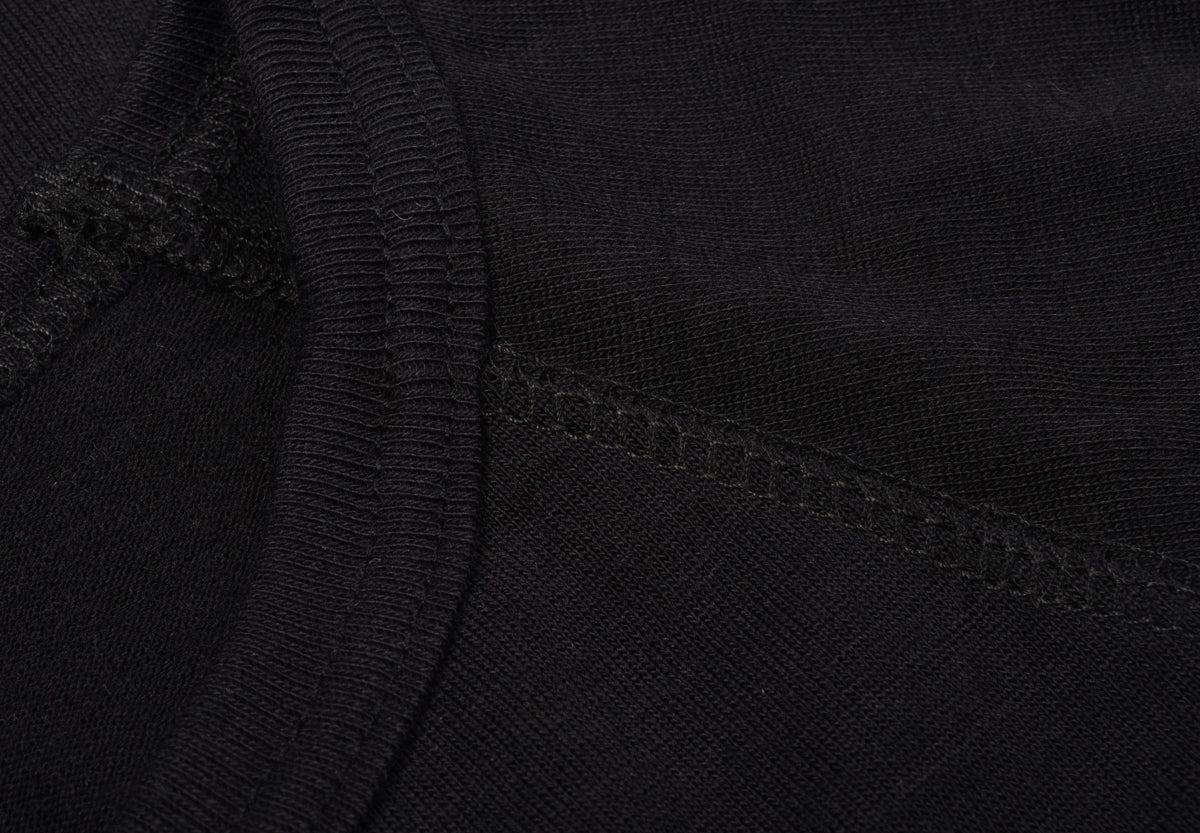 HEIMAT MERINO RAGLAN LONG SLEEVE TEE - SCHWARZ - Image 6