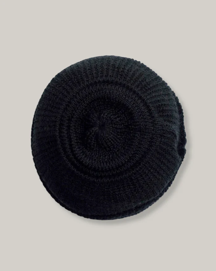 HEIMAT MERINO TRAWLER HAT - BLACK - Image 2