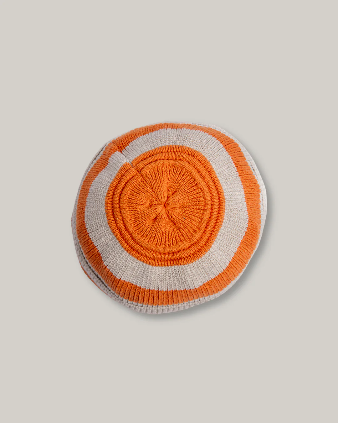 HEIMAT SIGNAL TRAWLER HAT - COTTON/ LINEN - RESCUE ORANGE/ SEASHELL - Image 2