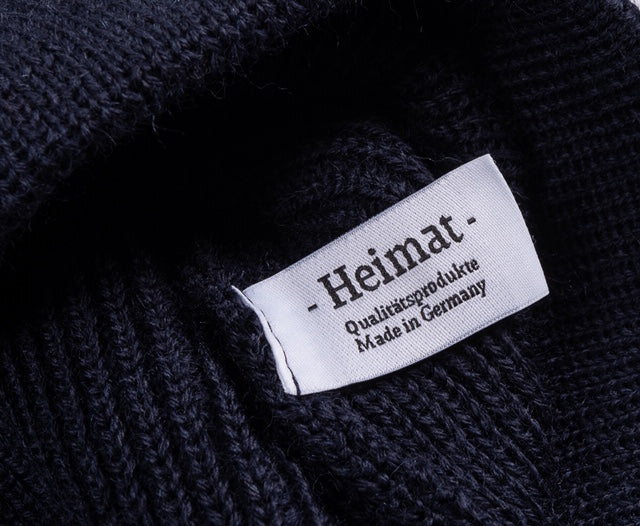 HEIMAT VIRGIN WOOL CREWNECK SWEATER - INK - Image 3