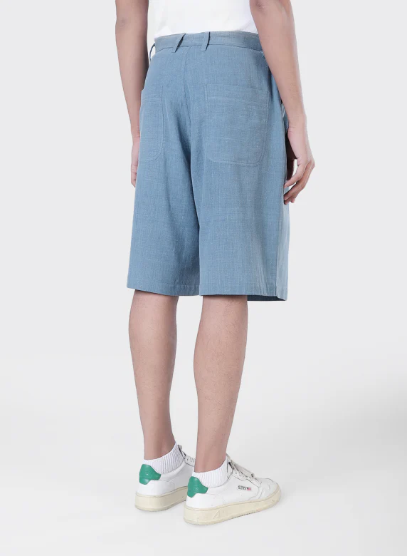 KARDO ARMAAN SHORTS - LIGHT INDIGO - Image 3
