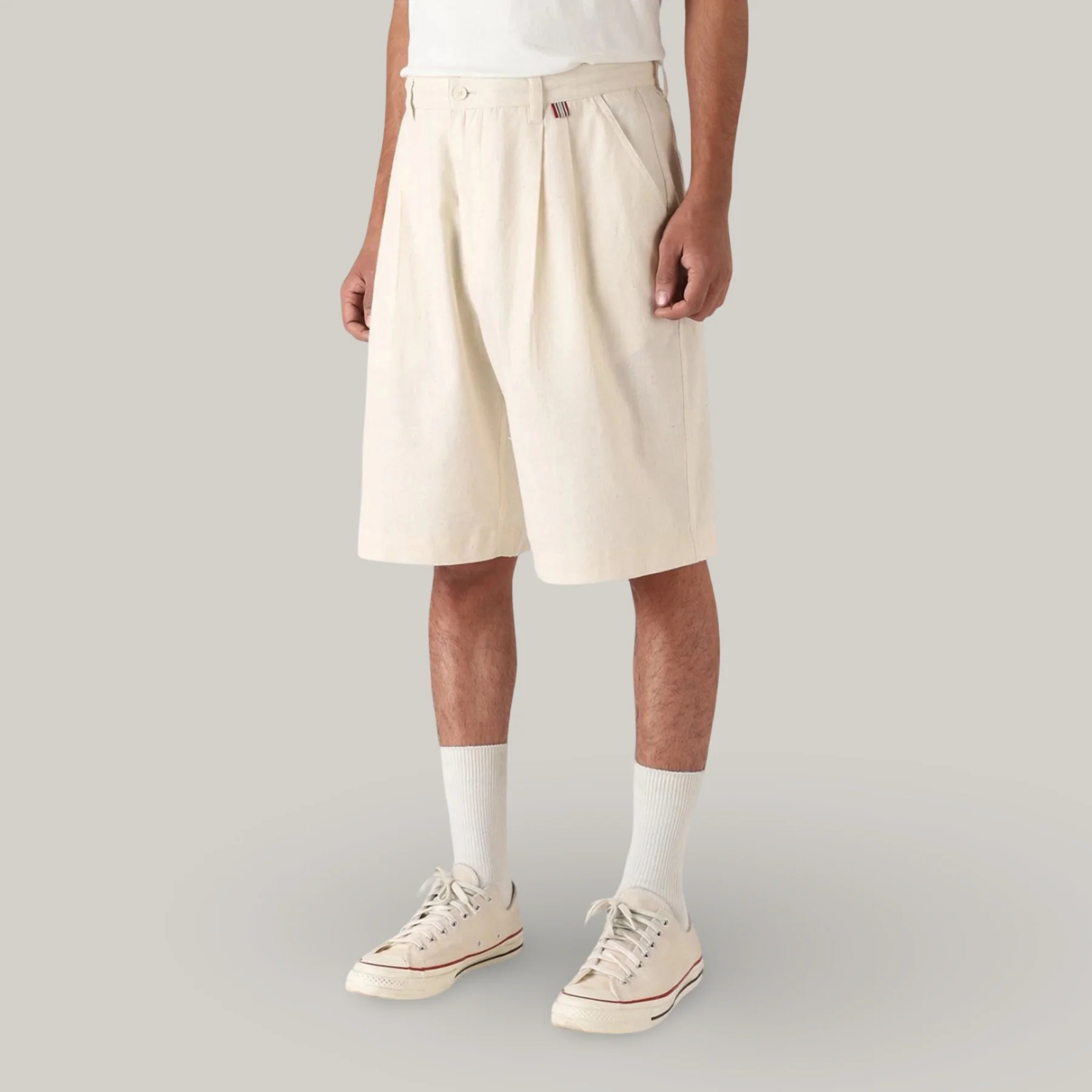 KARDO ARMAAN SHORTS - NATURAL - Image 2