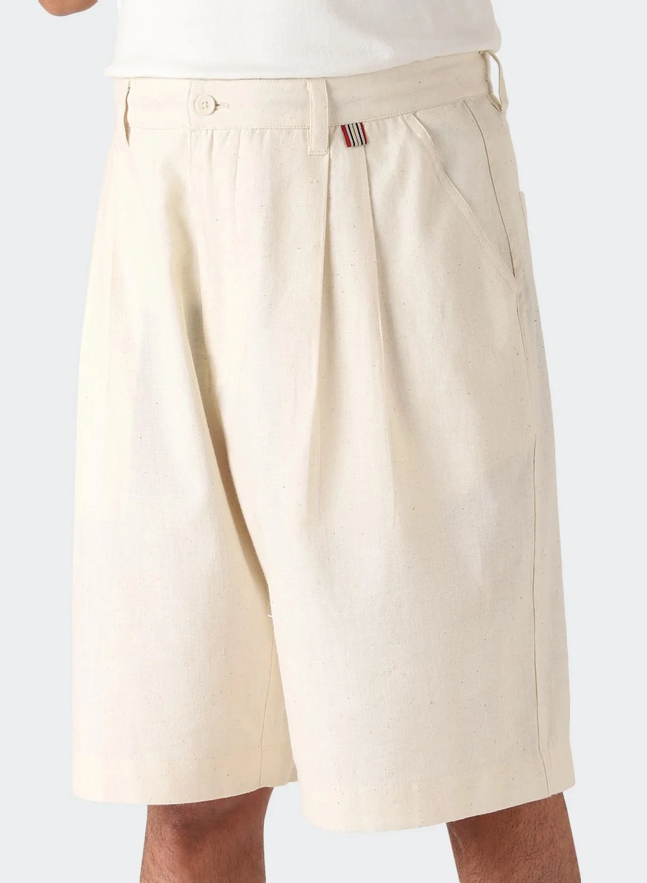 KARDO ARMAAN SHORTS - NATURAL - Image 3