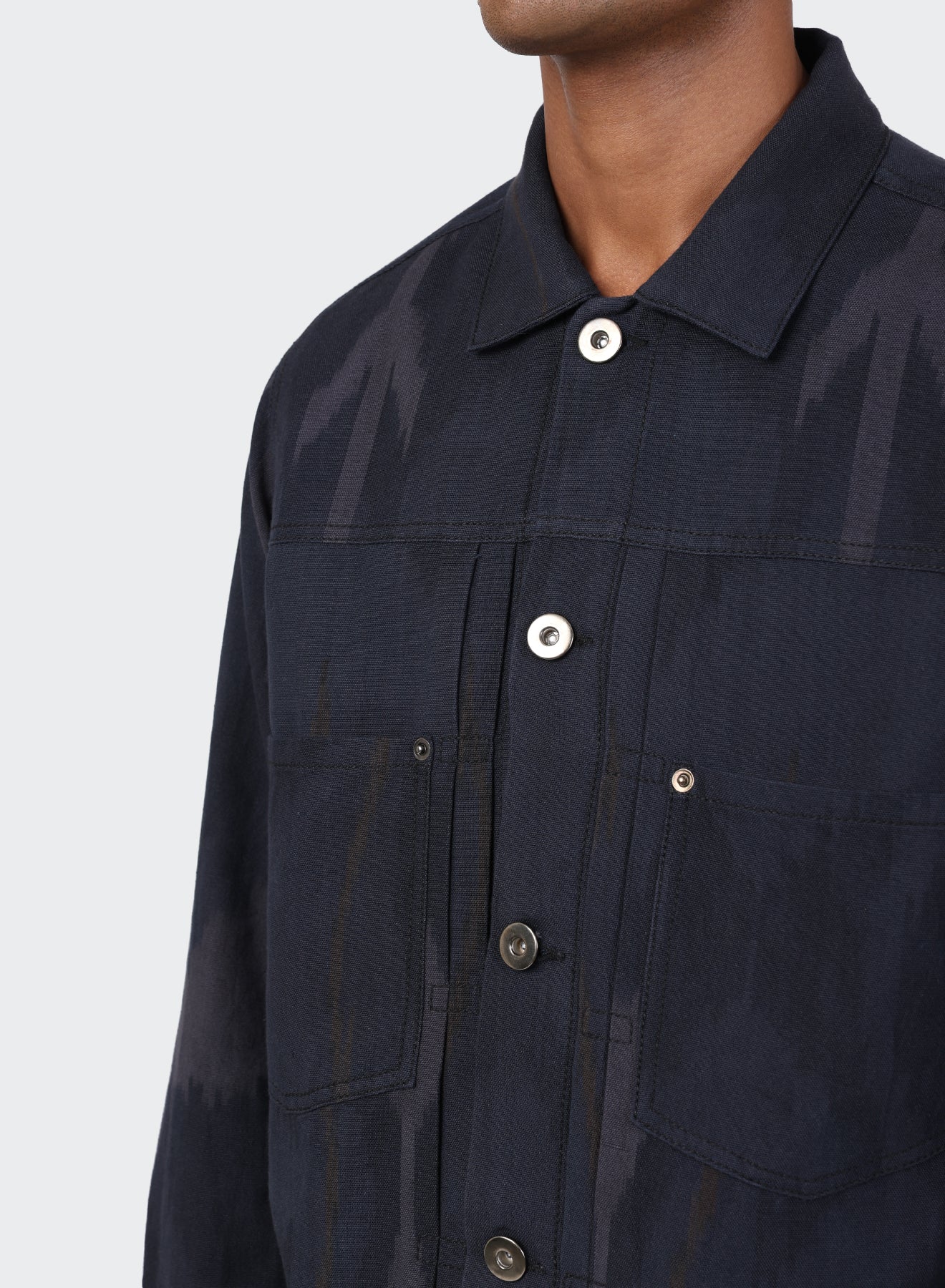 KARDO MARVIN TRUCKER JACKET - MIDNIGHT BLUE - Image 2