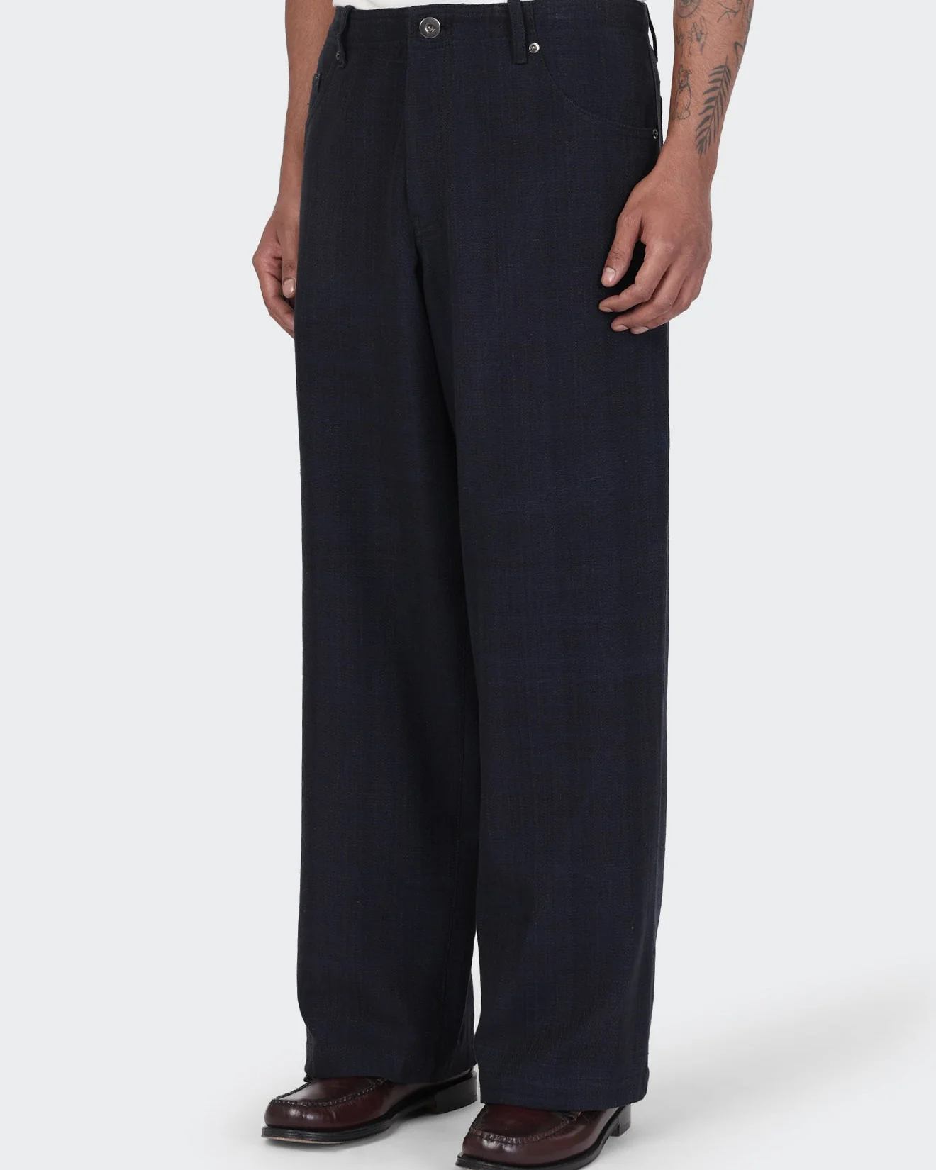 KARDO RUPINDER TROUSERS - MIDNIGHT BLUE - Image 2