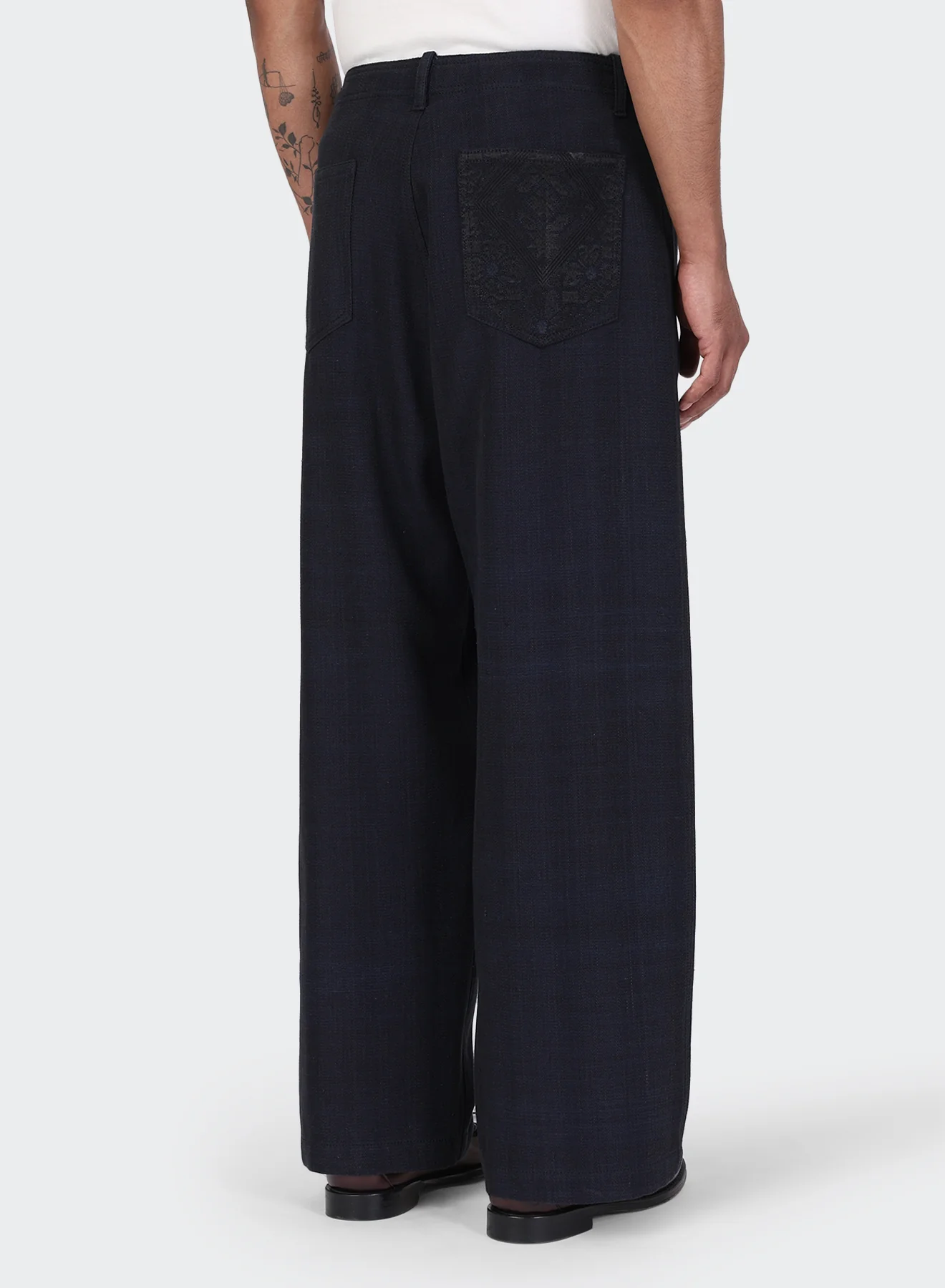 KARDO RUPINDER TROUSERS - MIDNIGHT BLUE - Image 3