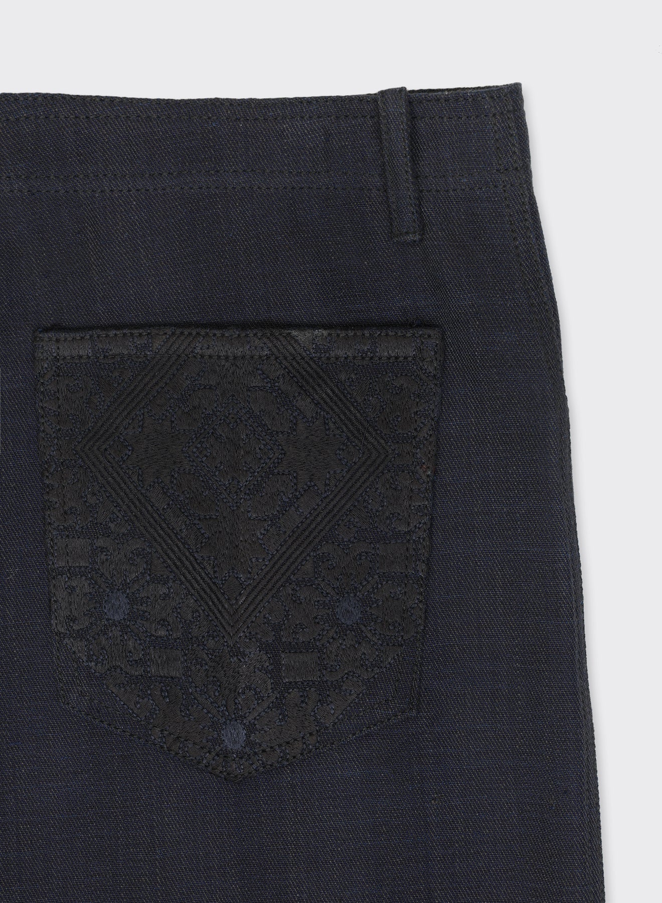 KARDO RUPINDER TROUSERS - MIDNIGHT BLUE - Image 6