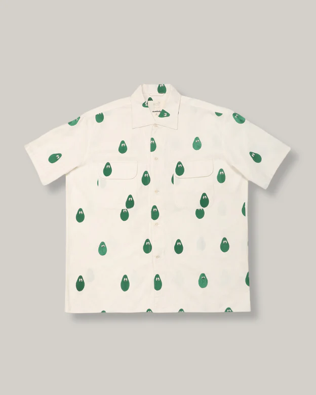 KARDO x MONITALY AVOCADO SHIRT - NATURAL
