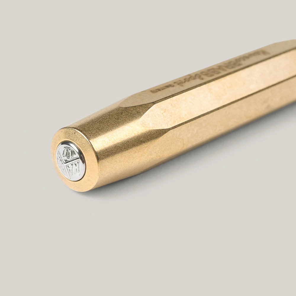 KAWECO BRASS SPORT FOUNTAIN PEN - MEDIUM - Image 3
