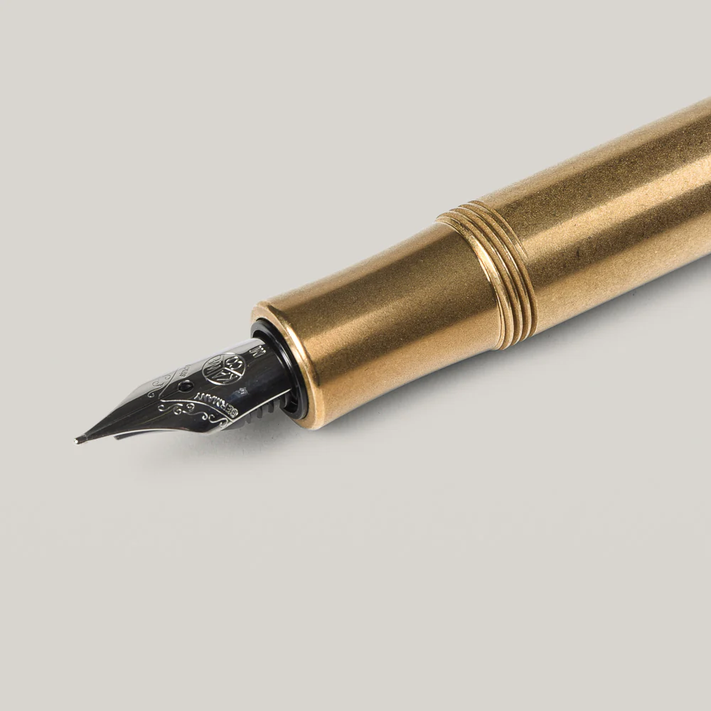 KAWECO BRASS SPORT FOUNTAIN PEN - MEDIUM - Image 6