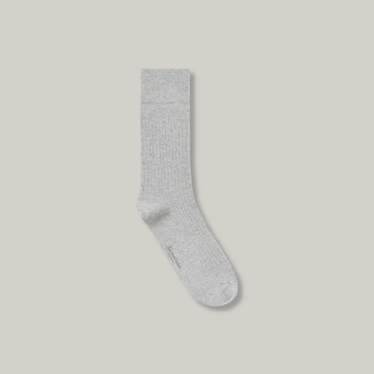 KNICKERBOCKER 3-PACK DAILY COTTON SOCKS - HEATHER GREY - Image 2