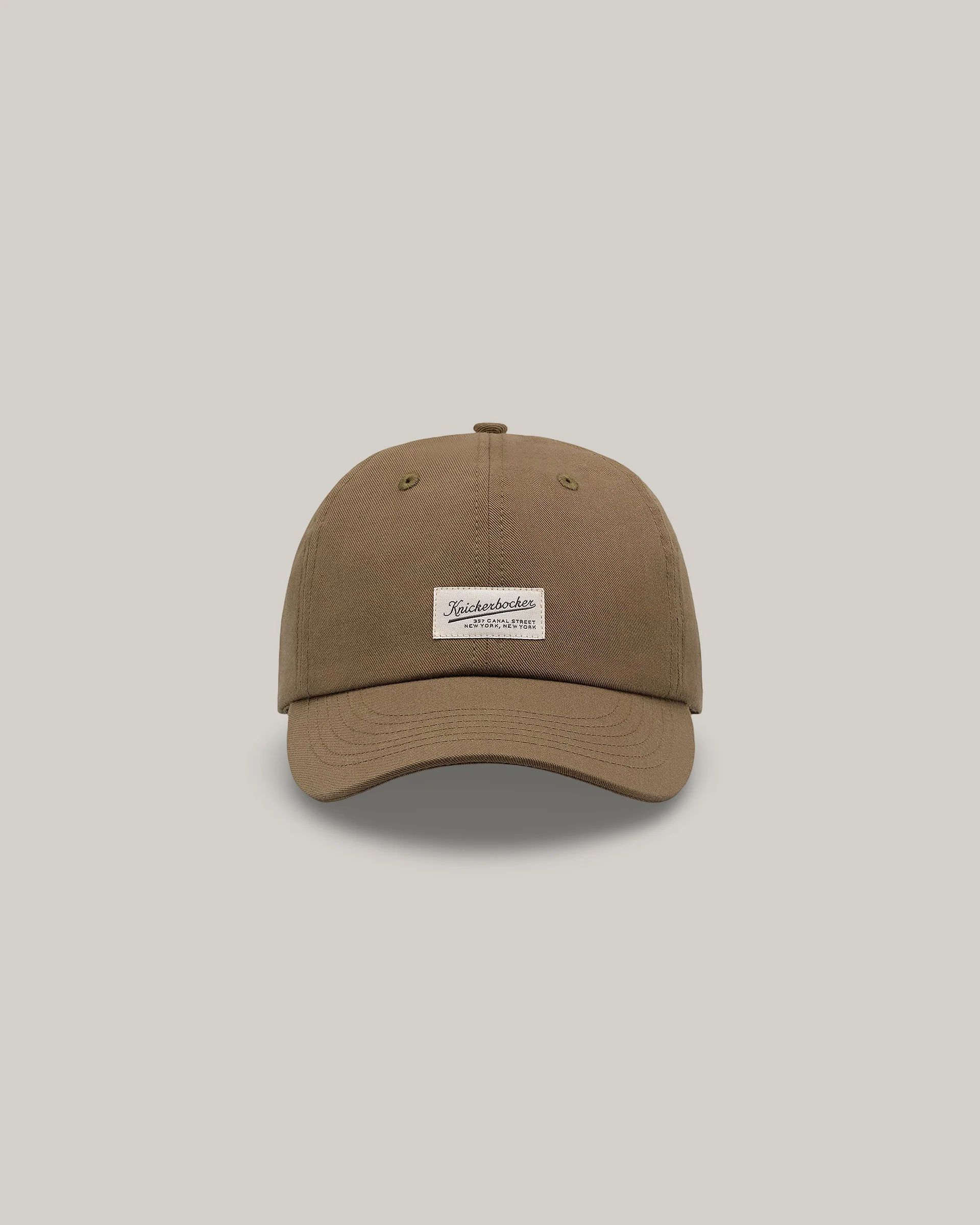KNICKERBOCKER FLAGSHIP TWILL CAP - LODEN
