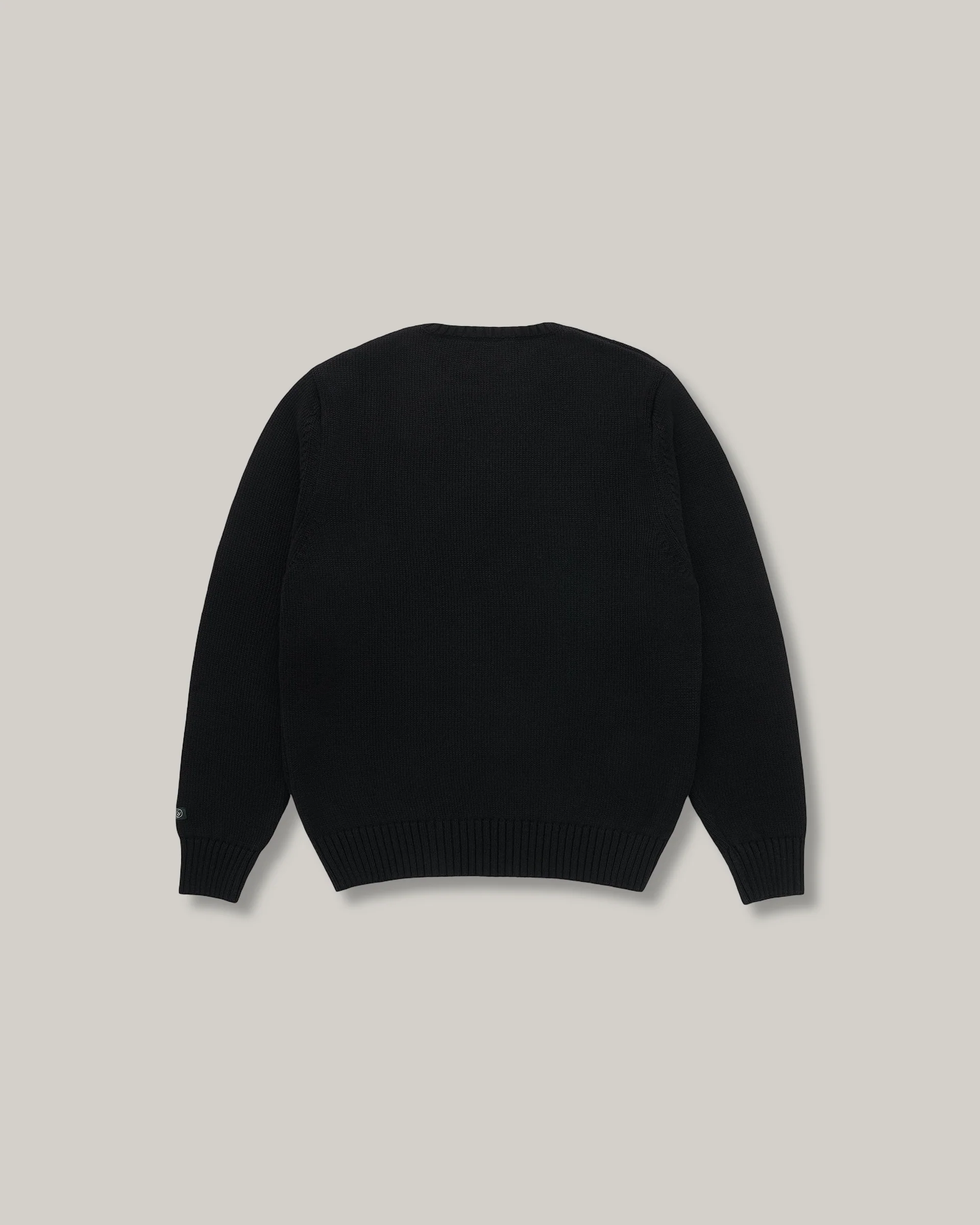 KNICKERBOCKER IVY COTTON SWEATER - BLACK - Image 2
