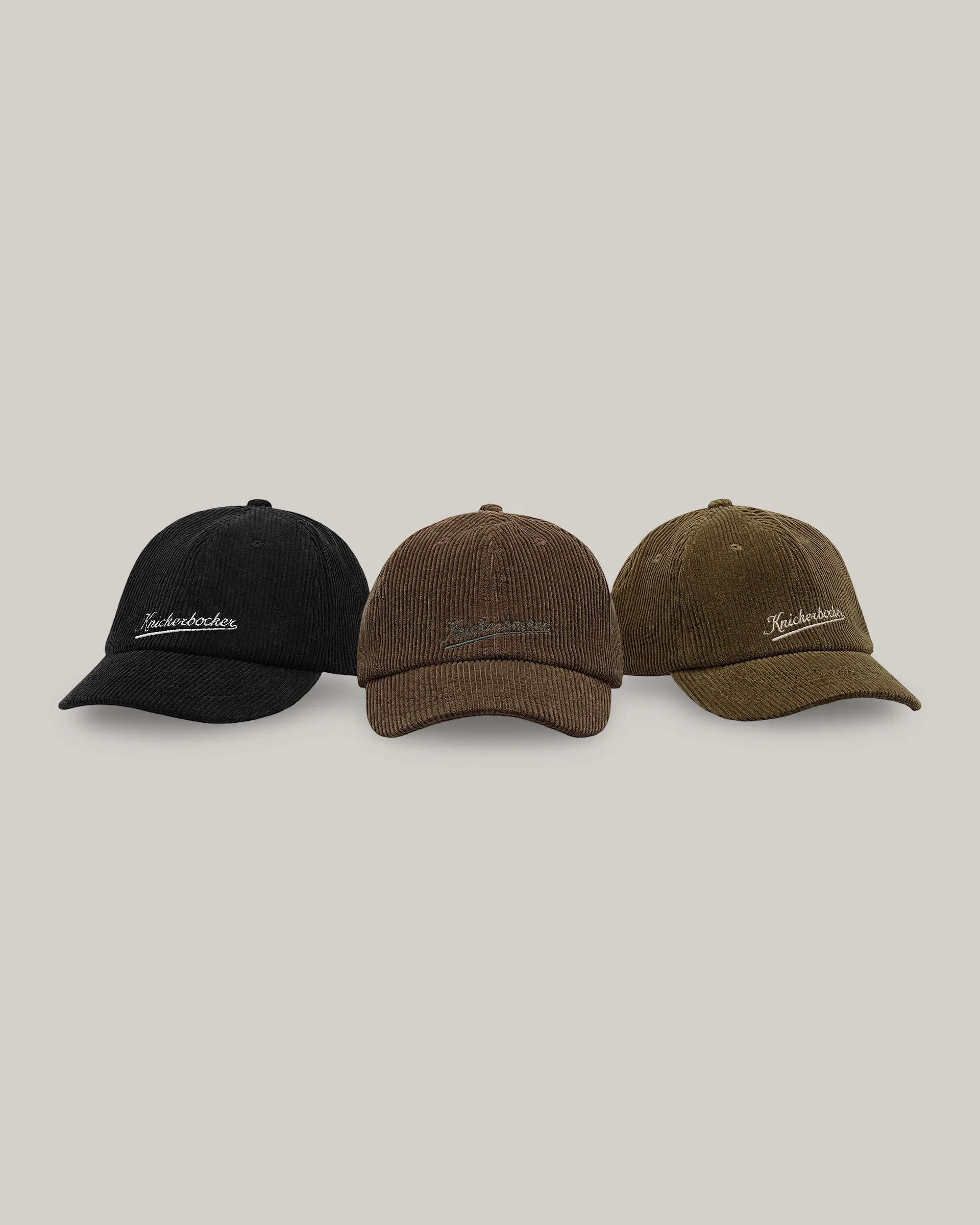 KNICKERBOCKER STADIUM CORDUROY CAP - MOSS - Image 3