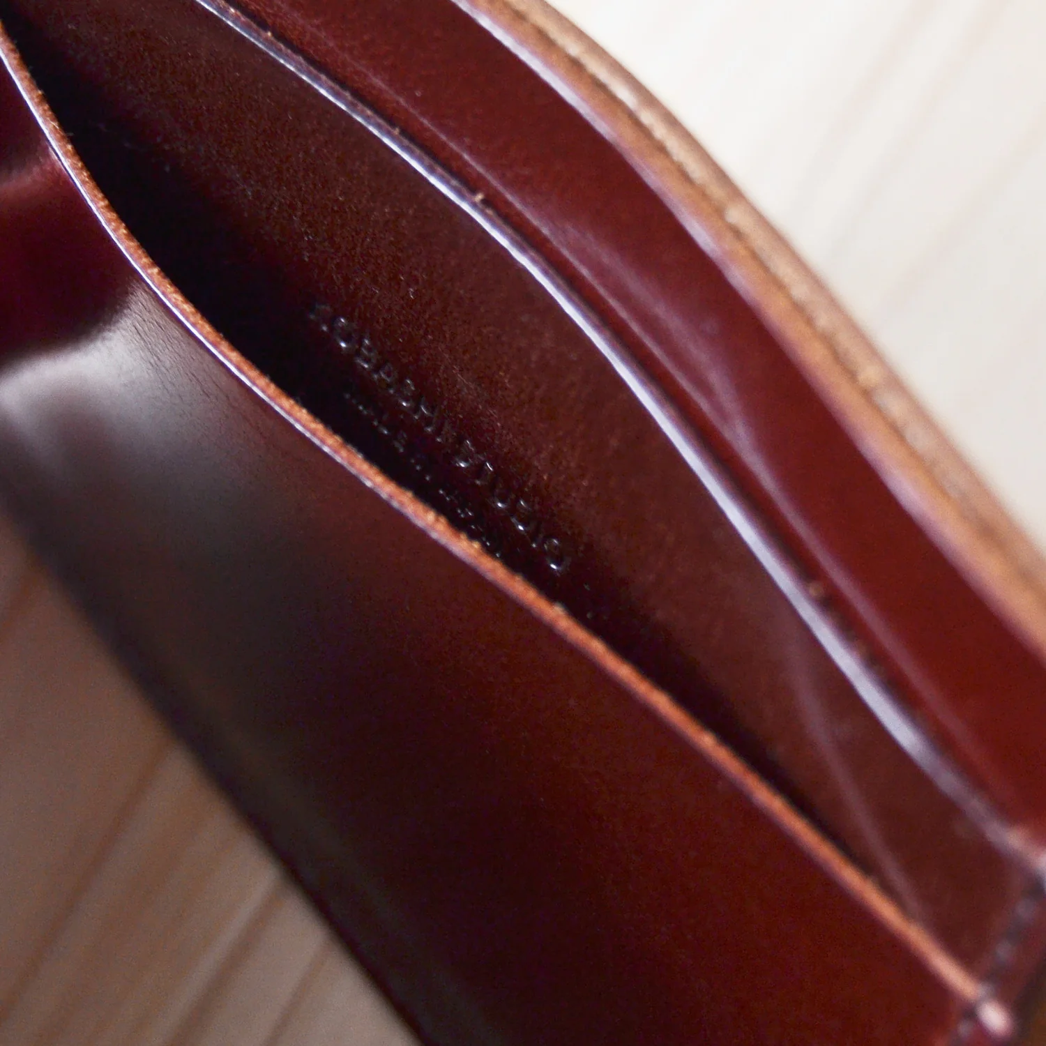 KOBASHI STUDIO CARD SLEEVE - DARK BROWN - Image 6
