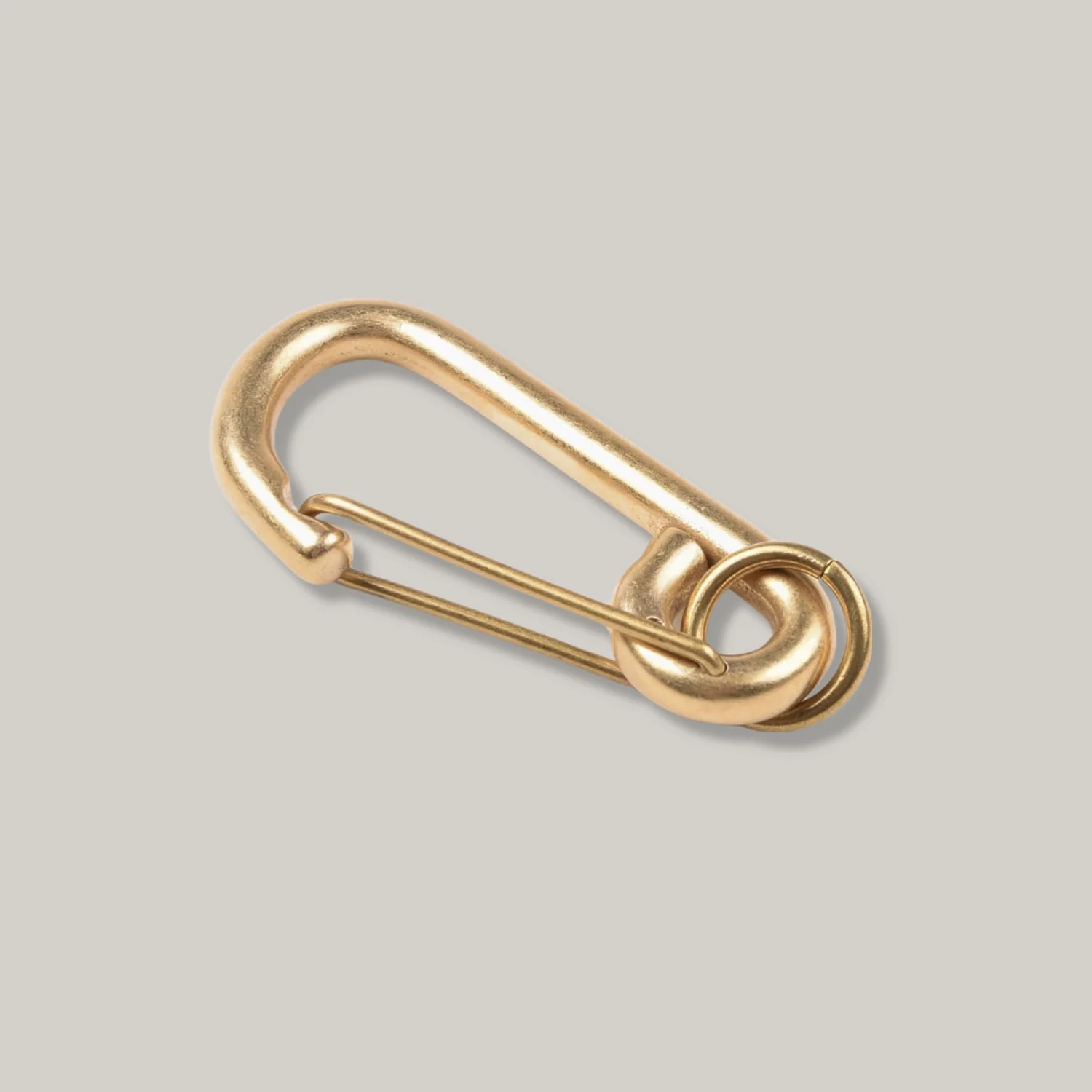 KOBASHI STUDIO LARGE BRASS KARABINER - Image 2