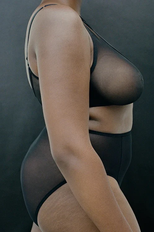 KYE INTIMATES IKEBANA BRA - BLACK - Image 3